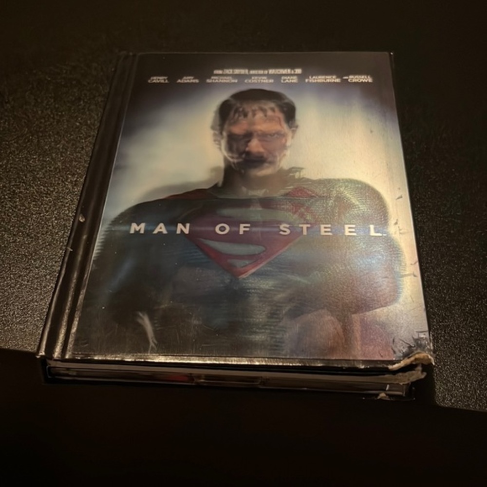 Man of Steel BluRay DVD I